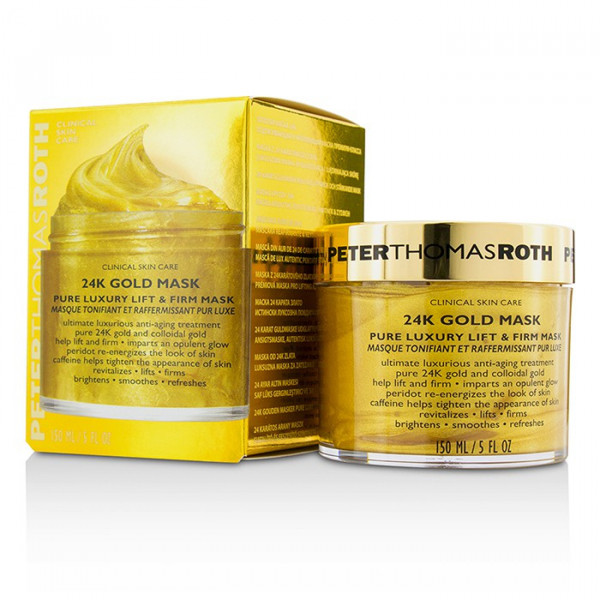 24 K Gold Mask Masque Tonifiant Et Raffermissant Pur Luxe - Peter Thomas Roth Masker 150 Ml