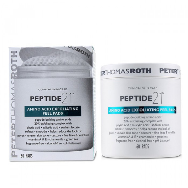 Peptide 21 Amino Acid Axfoliating Pell Pads - Peter Thomas Roth Cuidado Antiedad Y Antiarrugas 60 Pcs