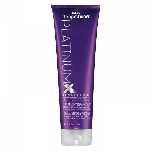 Deepshine Platinum X Traitement Réparateur - Rusk Cuidado Del Cabello 241 G