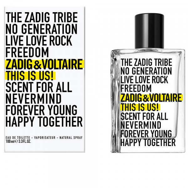Zadig & Voltaire - This Is Us! 100ml Eau De Toilette Spray