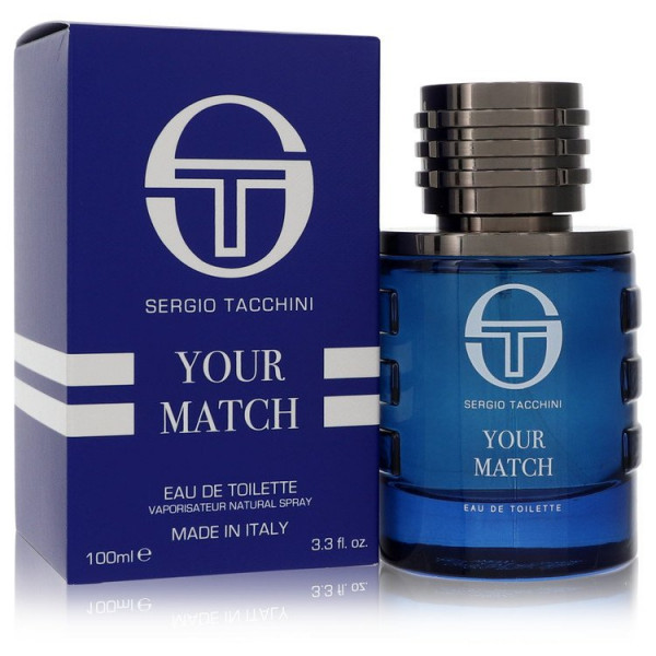 Sergio Tacchini - Your Match : Eau De Toilette Spray 3.4 Oz / 100 Ml