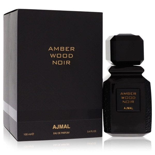 Ajmal - Amber Wood Noir : Eau De Parfum Spray 3.4 Oz / 100 Ml