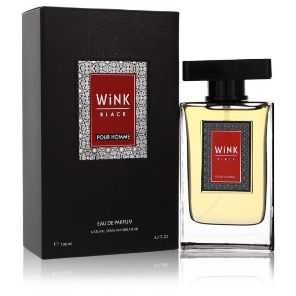 Kian - Wink Black Pour Homme : Eau De Parfum Spray 3.4 Oz / 100 Ml