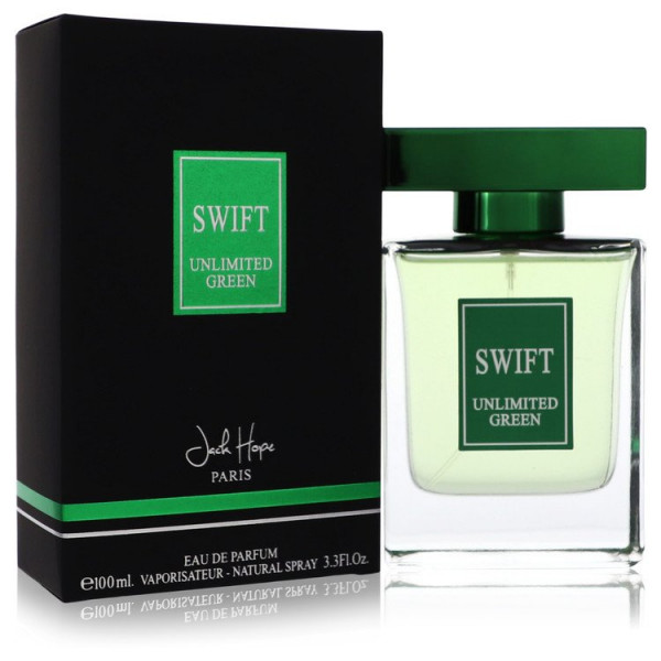 Jack Hope - Swift Unlimited Green : Eau De Parfum Spray 3.4 Oz / 100 Ml