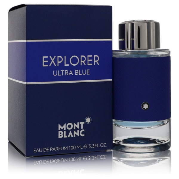 Mont Blanc - Explorer Ultra Blue : Eau De Parfum Spray 3.4 Oz / 100 Ml
