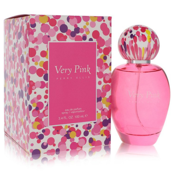 Photos - Women's Fragrance Perry Ellis  Very Pink : Eau De Parfum Spray 3.4 Oz / 100 ml 