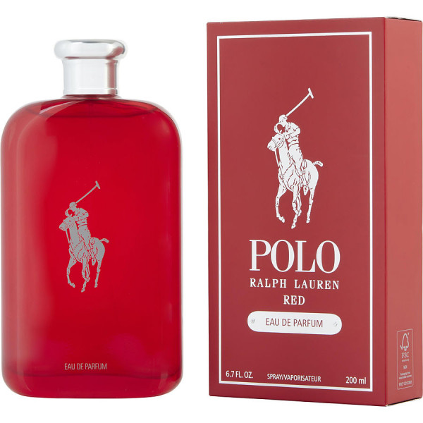 Photos - Women's Fragrance Ralph Lauren  Polo Red 200ml Eau De Parfum Spray 