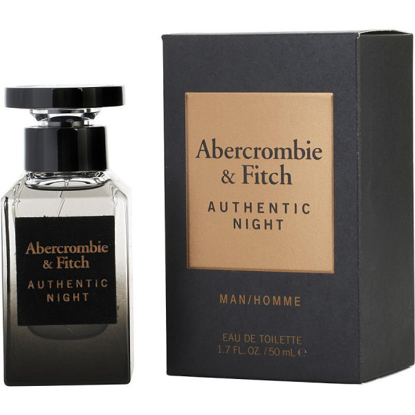 Abercrombie & Fitch - Authentic Night : Eau De Toilette Spray 1.7 Oz / 50 Ml