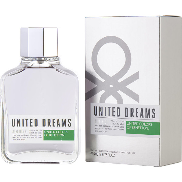 United Dreams Aim High - Benetton Eau De Toilette Spray 200 Ml