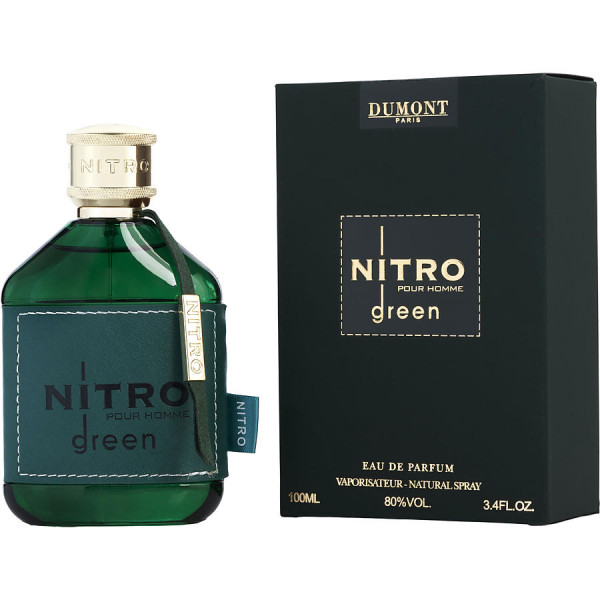 Dumont - Nitro Green Pour Homme : Eau De Parfum Spray 3.4 Oz / 100 Ml