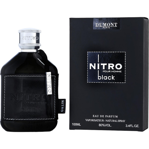 Dumont - Nitro Black Pour Homme : Eau De Parfum Spray 3.4 Oz / 100 Ml