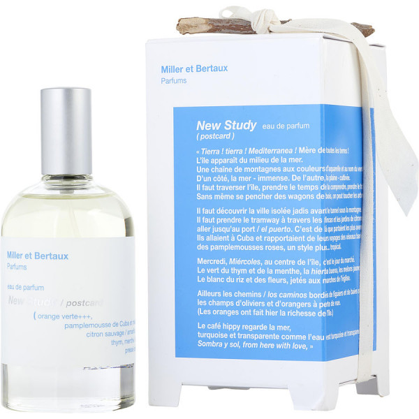New Study (Postcard) - Miller Et Bertaux Eau De Parfum Spray 100 Ml