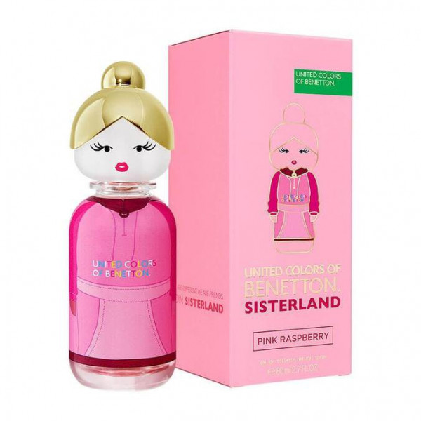 Sisterland Pink Raspberry - Benetton Eau De Toilette Spray 80 Ml