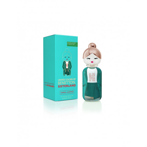 Sisterland Green Jasmine - Benetton Eau De Toilette Spray 80 Ml
