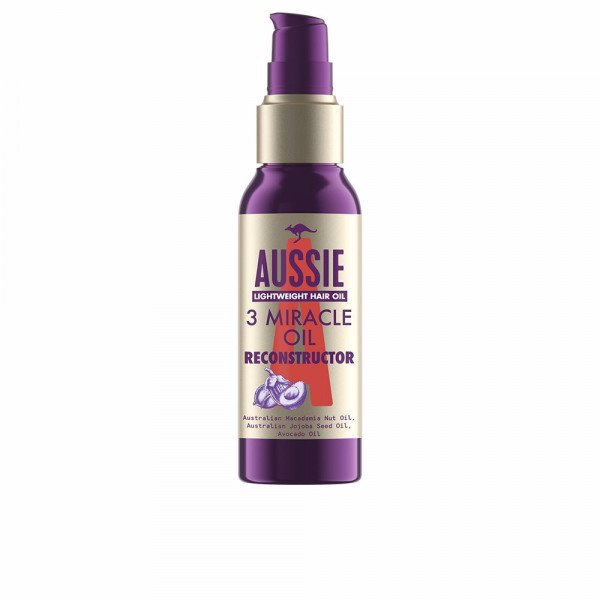 Aussie - 3 Miracle Oil Reconstructor : Hair Care 3.4 Oz / 100 Ml