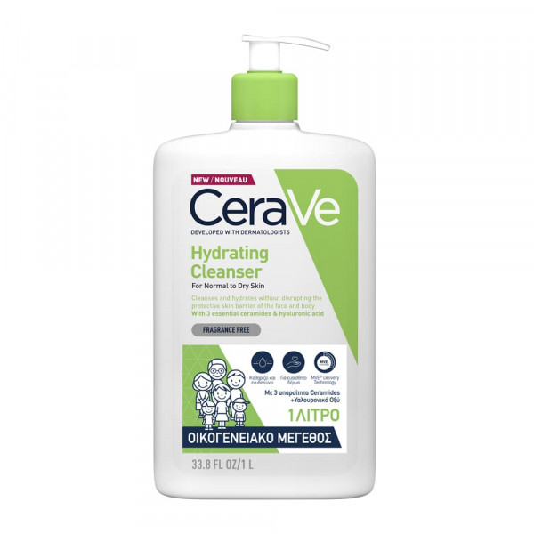 Cerave - Crème Lavante Hydratante 1000ml Olio, Lozione E Crema Per Il Corpo