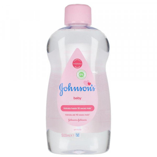 Johnson's - Baby Aceite Hidrata Hasta 10 Veces Mas 500ml Idratante E Nutriente