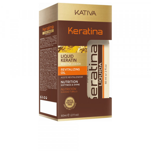 Keratina Liquid Keratin Revitalizing Oil - Kativa Haarpflege 60 Ml