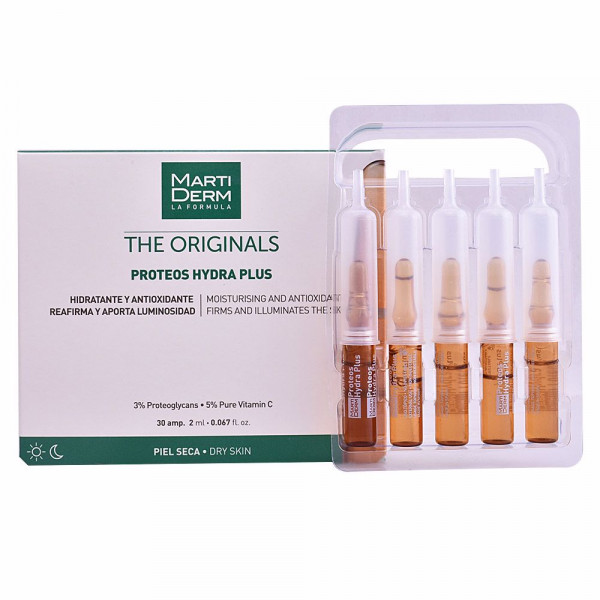 The Originals Proteos Hydra Plus - Martiderm Cuidado Hidratante Y Nutritivo 30 Pcs