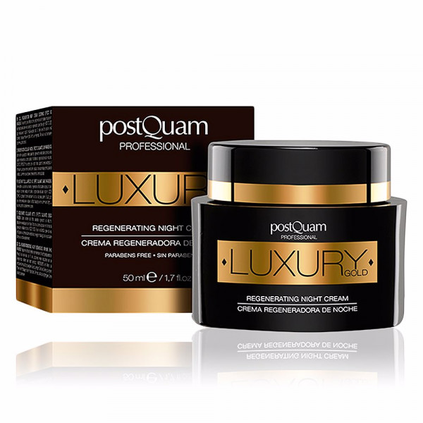 Luxury Gold Regenerating Night Cream - Postquam Maske 50 Ml