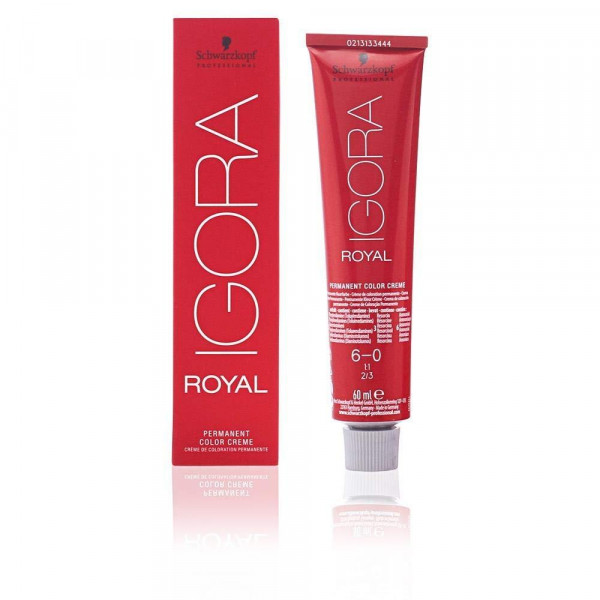 Igora Royal Permanent Color Creme - Schwarzkopf Farvning Af Hår 60 Ml