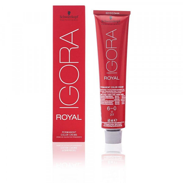 Igora Royal Permanent Color Creme - Schwarzkopf Coloración Del Cabello 60 Ml