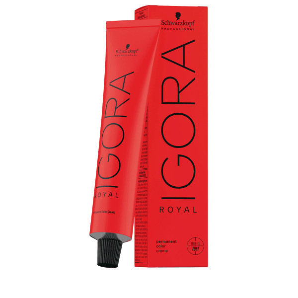 Igora Royal Permanent Color Creme - Schwarzkopf Farvning Af Hår 60 Ml