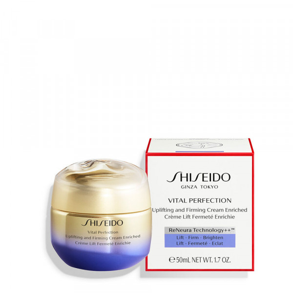 Vital Perfection Crème Lift Fermeté Enrichie - Shiseido Verzorging Tegen Veroudering En Rimpels 50 Ml