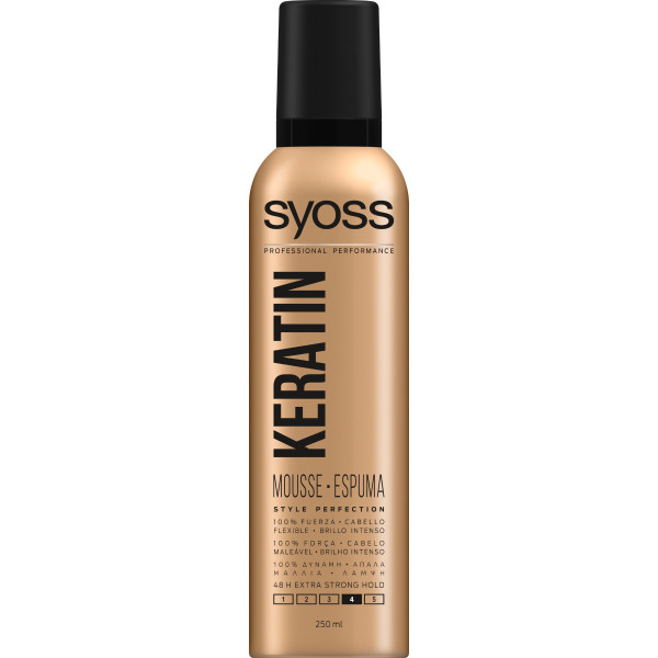 Syoss - Keratin Mousse Style Perfection : Hair Care 8.5 Oz / 250 Ml