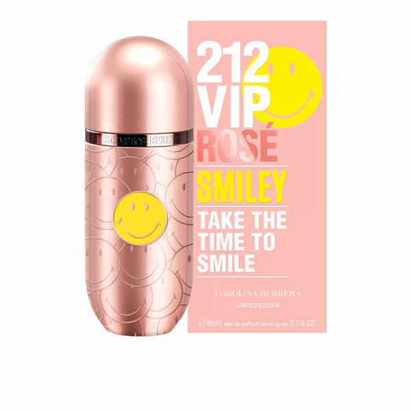 Carolina Herrera - 212 Vip Rosé Smiley 80ml Eau De Parfum Spray
