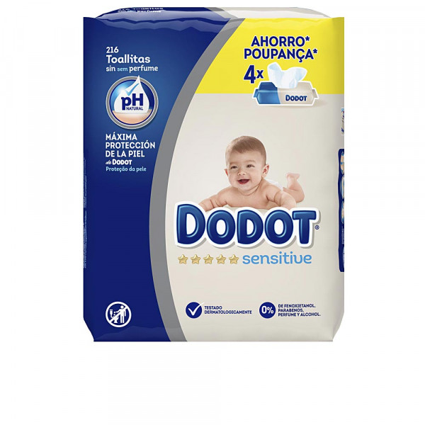 Dodot - Lingettes Sensitive 216pcs Altro