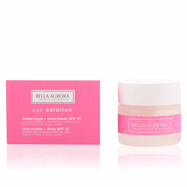 Age Solution Anti-Rides + Rafermissant SPF 15 - Bella Aurora Cuidado Hidratante Y Nutritivo 30 Ml