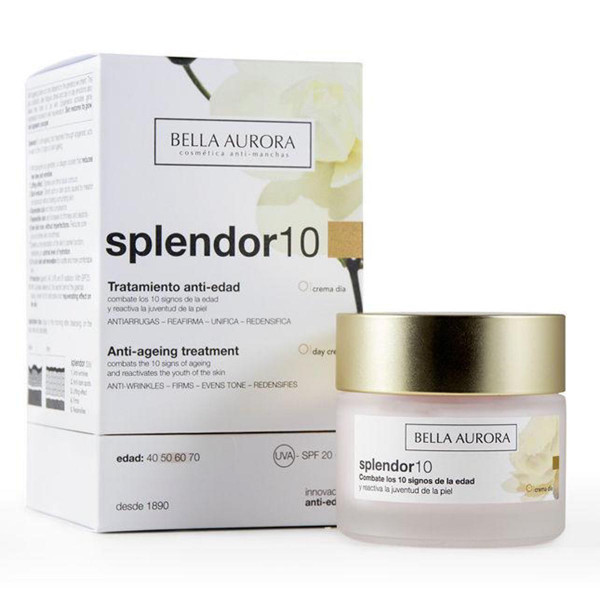 Splendor 10 Tratamiento Anti-edad - Bella Aurora Aceite, Loción Y Crema Corporales 50 Ml