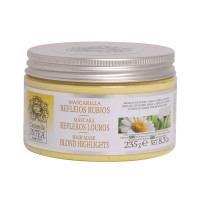 Hair mask blond highlights