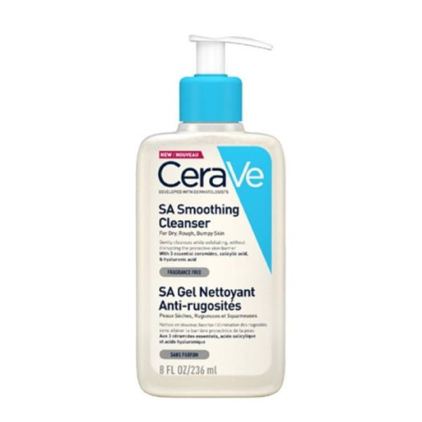 Sa Gel Nettoyant Anti-rugosités - Cerave Rensemiddel - Make-up Fjerner 236 Ml
