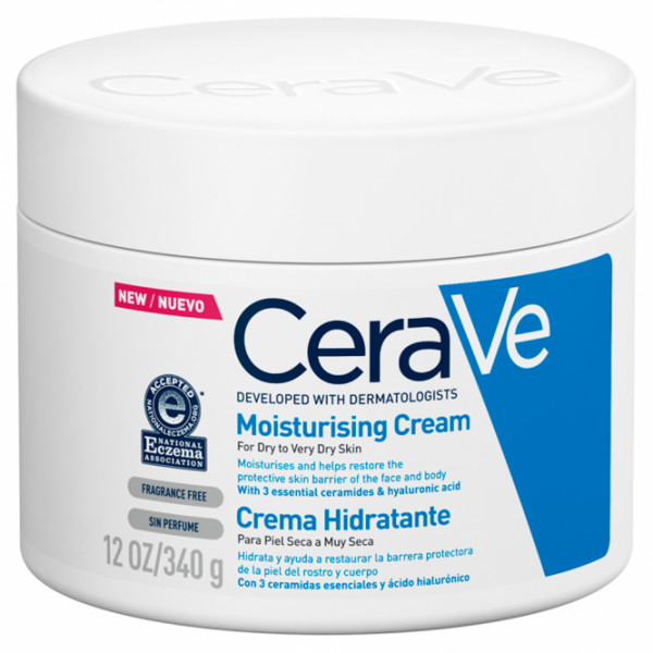 Moisturising Cream - Cerave Hidratante Y Nutritivo 340 G