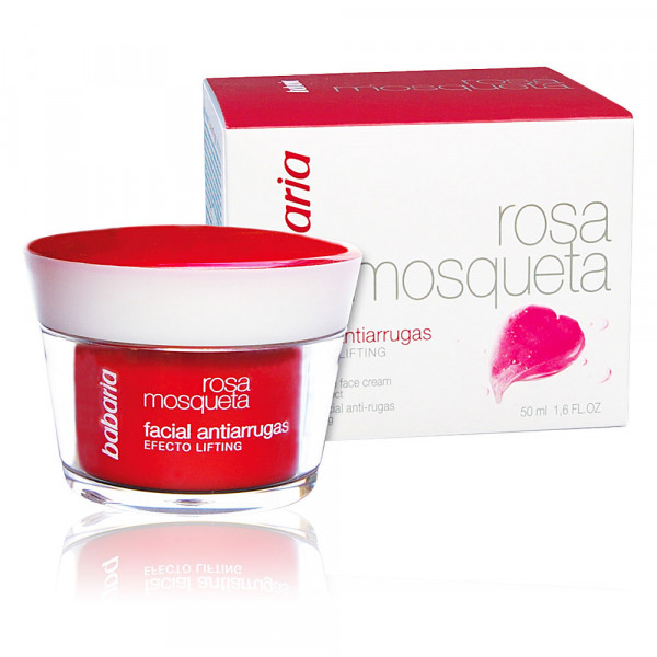 Rosa Mosqueta Facial Antiarrugas - Babaria Verzorging Tegen Veroudering En Rimpels 50 Ml