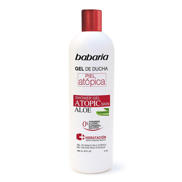 Shower Gel Atopic Skin Aloe - Babaria Hidratante Y Nutritivo 600 Ml
