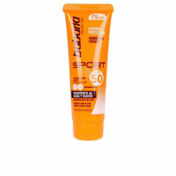 Sunscreen Cream Sport - Babaria Skydd Mot Solen 75 Ml