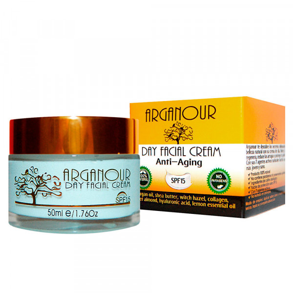 Arganour - Day Facial Cream 50ml Protezione Solare