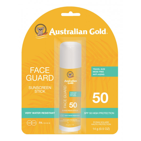 Face Guard Sunscreen Stick - Australian Gold Beskyttelse Mod Solen 14 G