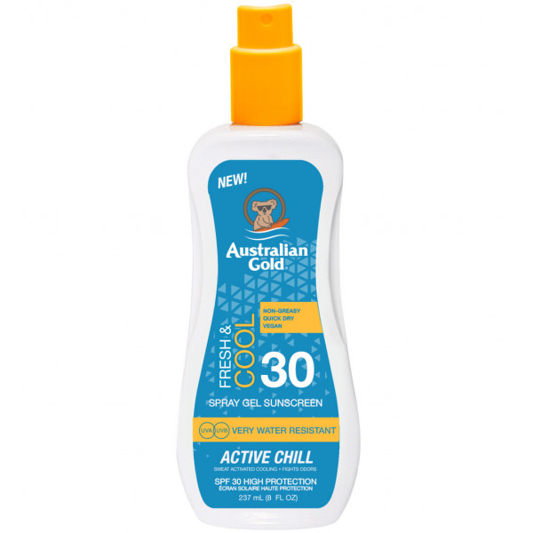 Fresh & Cool Spray Gel Sunscreen - Australian Gold Protección Solar 237 Ml