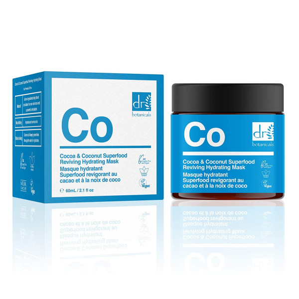 CO Masque Hydratant Superfood Revigorant Au Cacao Et à La Noix De Coco - Dr. Botanicals Máscara 50 Ml