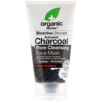 Bioactive skincare activated charocoal pore cleansing face mask