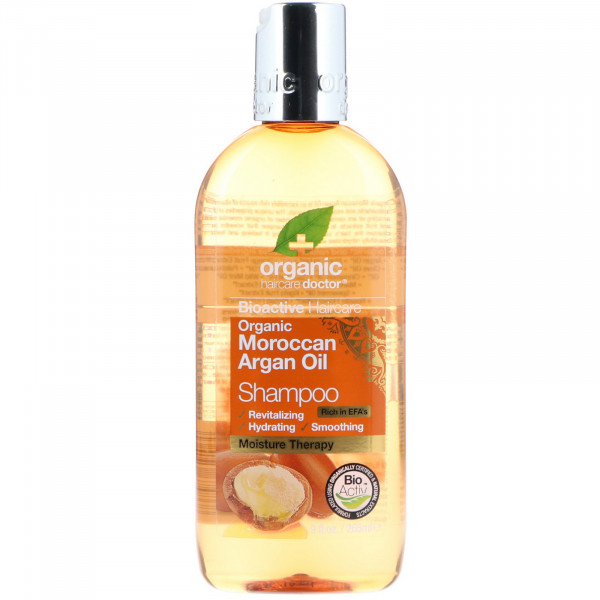 Bioactive Organic Moroccan Argan Oil Shampoo - Dr. Organic Szampon 265 Ml