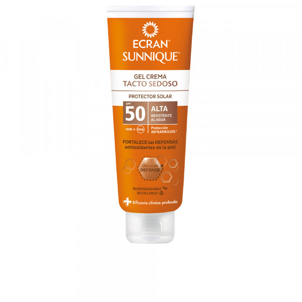 Ecran - Sunnique Gel Crema Tacto Sedoso 250ml Protezione Solare