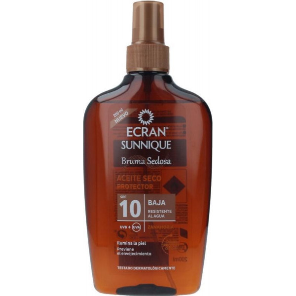 Sunnique Bruma Sedosa - Ecran Aceite, Loción Y Crema Corporales 200 Ml