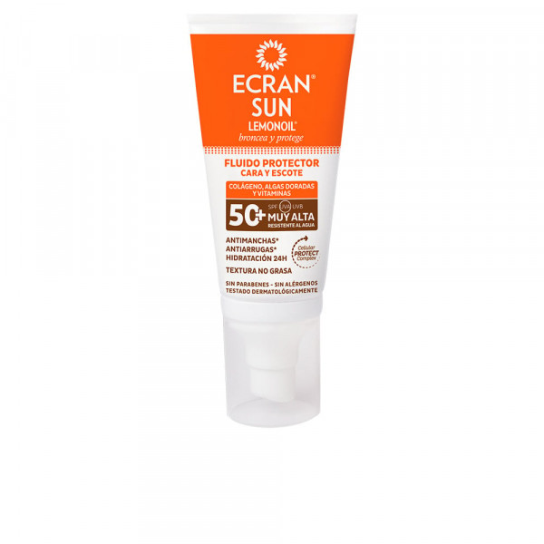 Sun Lemoinol Fluido Protector Cara Y Escote - Ecran Ochrona Przeciwsłoneczna 50 Ml