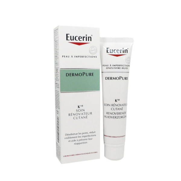 Dermopure K10 Soin Rénovateur Cutané - Eucerin Aceite, Loción Y Crema Corporales 40 Ml