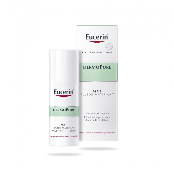 Dermopure Mat Fluide Matifiant - Eucerin Kropsolie, Lotion Og Creme 50 Ml